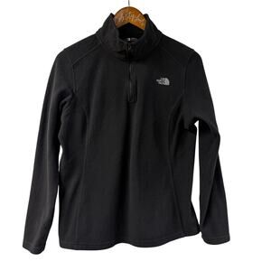 The North Face Black Fleece Pullover Sweater Large 1/2 Zip
